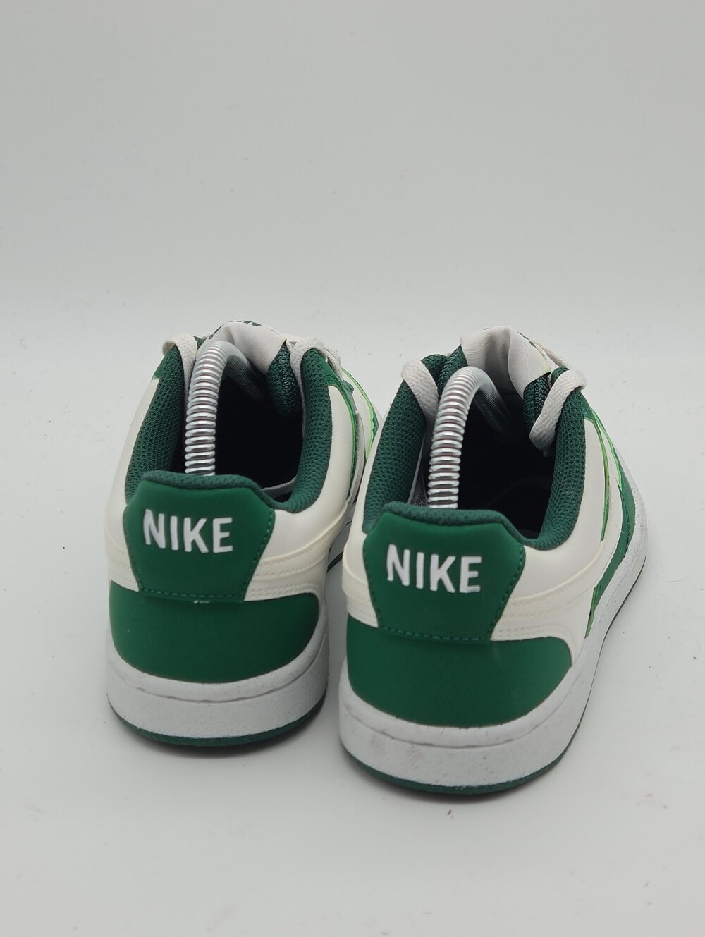 Nike Court Vision Low Green White Sneakers Mens 7 - Picture 4 of 10